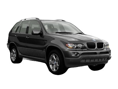 Черная BMW X5 первого поколения