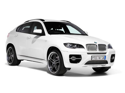 Белая BMW X6 2008-2014 г.в.
